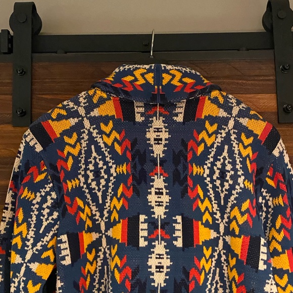 Powder Creek Outfitters / Rock and Roll Denim men’s cardigan sweater XXL - Picture 6 of 8